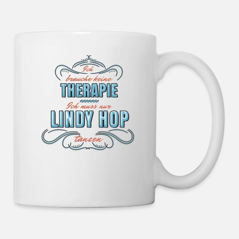 Lindy Hop Tanzen Lindy Hopper Geschenk - Tasse - Weiß