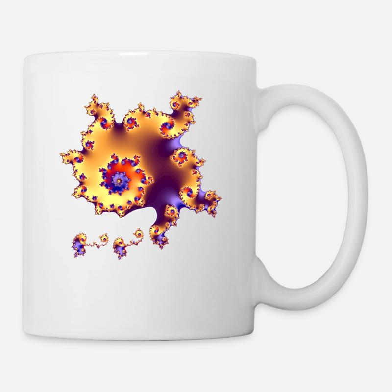 Fractale - Mug blanc - blanc