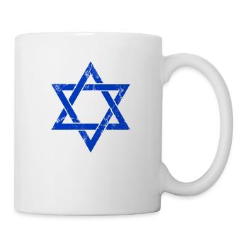 Israel Star of David Flag - Mug - white - Right