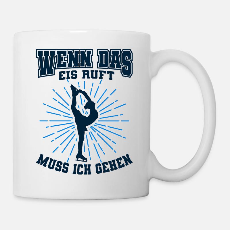 Eiskunstlauf - Tasse - Weiß