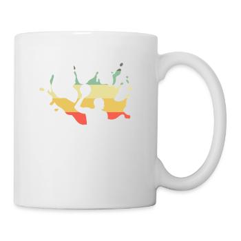 Joueur de water-polo rétro cadeau I joueur de water-polo - Mug blanc - blanc - Droite