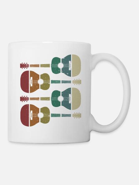 guitars - Mug - white