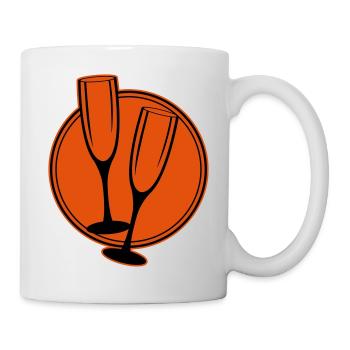 sekt glaeser kreis - Tasse - Weiß - Rechts