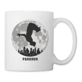 Parkour - Mug blanc - blanc - Droite