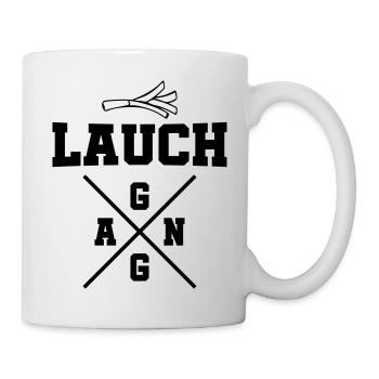 lauch gang - Tasse - Weiß - Rechts