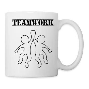 teamwork_01 - Tasse - Weiß - Rechts