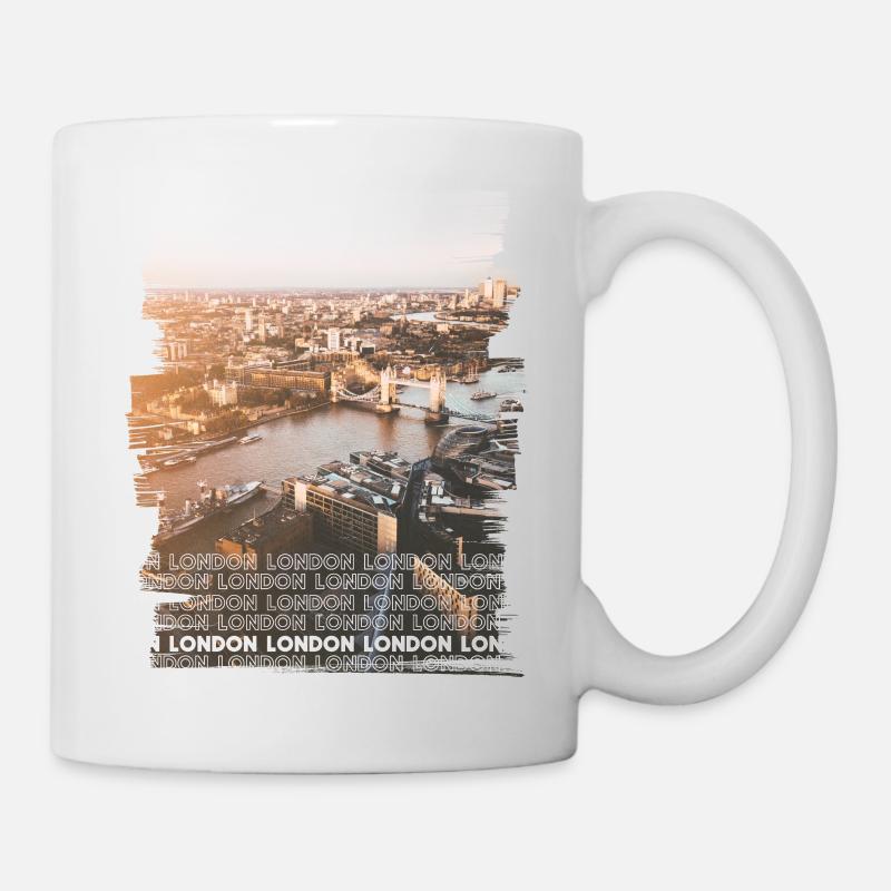 LONDON - Tasse - Weiß