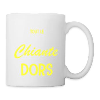 je ne suis pas tout le temps chiante - Mug - white - Right