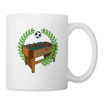 Table football Table kicker Pubs Humor - Mug - white - Right