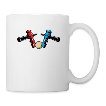 Table football Table football Kicker Football Humor - Mug - white - Right