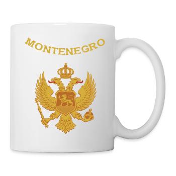 Montenegro - Tasse - Weiß - Rechts