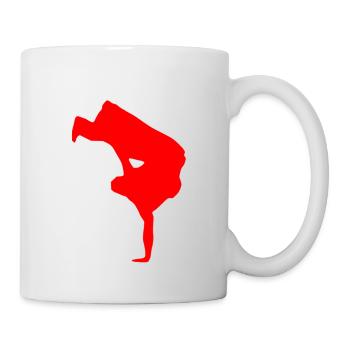 break dance is my life - Mug - white - Right