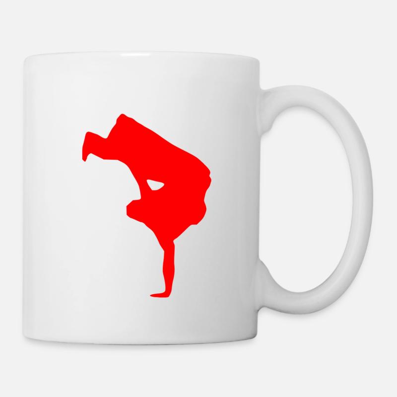 break dance is my life - Mug blanc - blanc