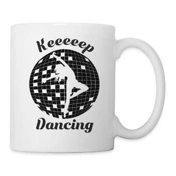 Tanz Weiter Tänzer - Tasse - Weiß - Rechts