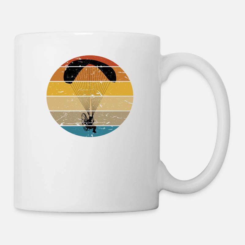 Motorschirm - Design - Tasse - Weiß