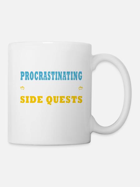 I'm Not Procrastinating I'm Doing Side Quests - Mug - white