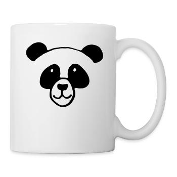 Panda face - Mug - white - Right