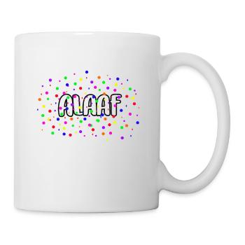 FÊTE DU CARNAVAL FASNING KÖLLE ALAAF KONFETTI - Mug blanc - blanc - Droite