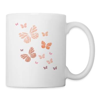 Butterfly Butterfly Butterfly children - Mug - white - Right