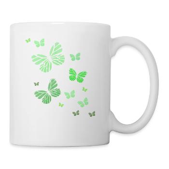 Butterfly Butterfly Butterfly children - Mug - white - Right