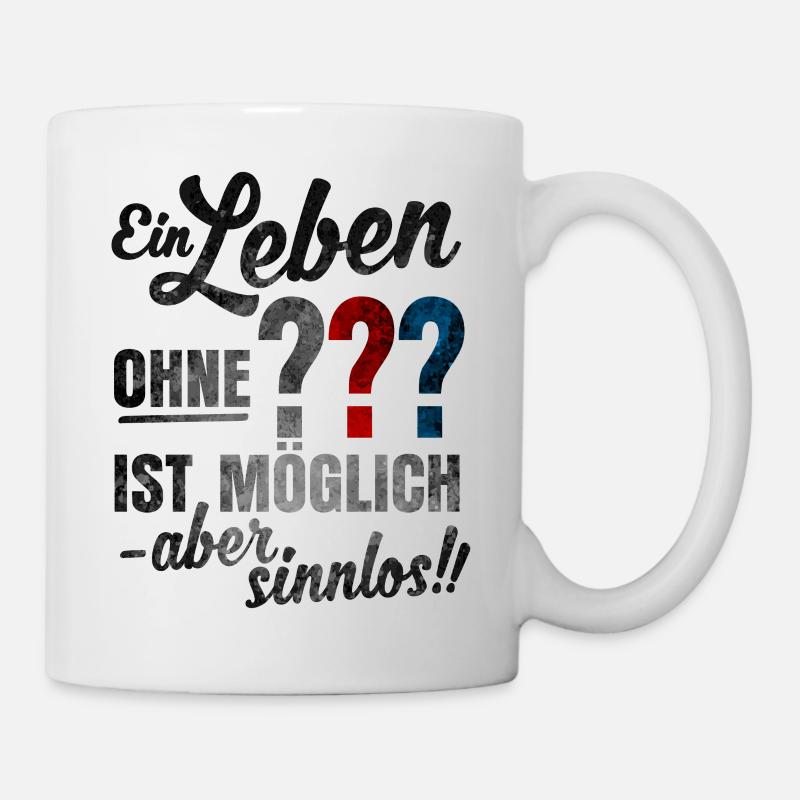 Die Drei ??? Spruch - Tasse - Weiß
