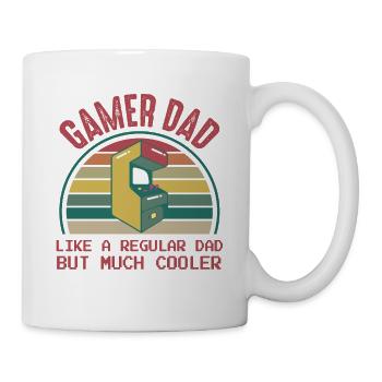 Bester Vater - Tasse - Weiß - Rechts