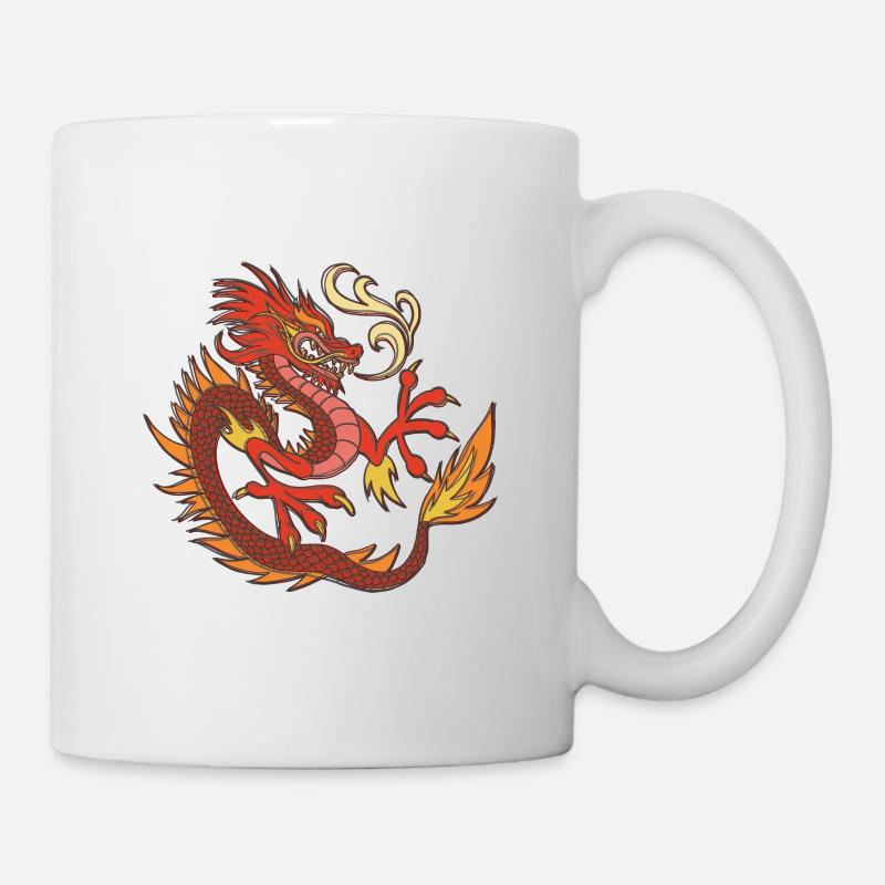 Dragon - Mug - white