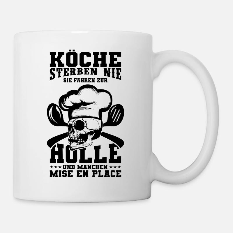 Koch - Tasse - Weiß