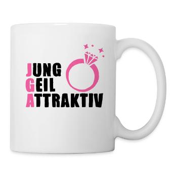 lustiges JGA Motiv - Tasse - Weiß - Rechts