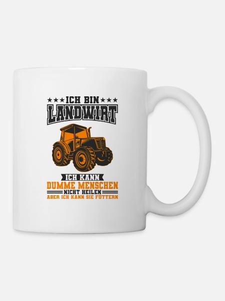 Landwirt - Tasse - Weiß