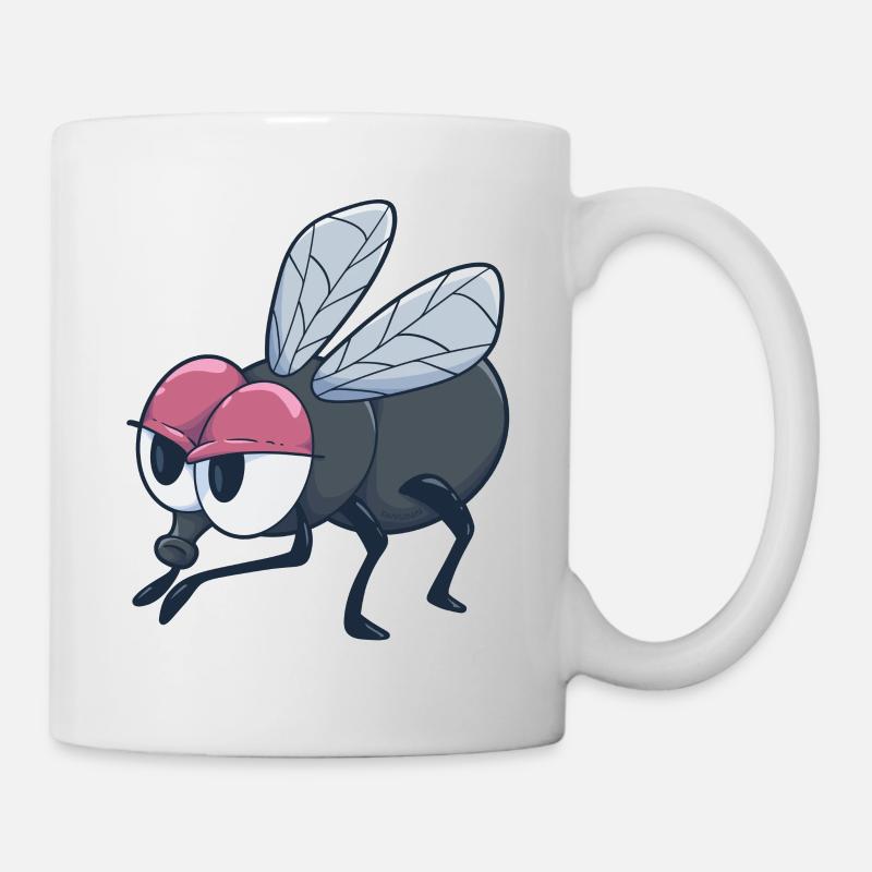 Fly mosquito insect funny gift - Mug - white