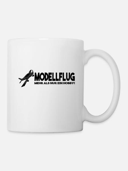Modellflug Mehr Als Nur Ein Hobby - Tasse - Weiß