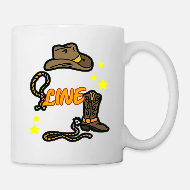 ITS LINE DANCE TIME Line dance line dance - Mug - white