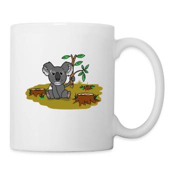 Koala Bear Australie Bien-être animal Conservation de la nature Climat - Mug blanc - blanc - Droite
