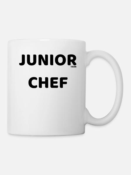 Junior Chef lustig Geschenk - Tasse - Weiß