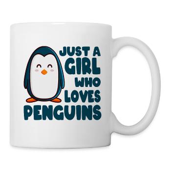 manchot - Mug blanc - blanc - Droite