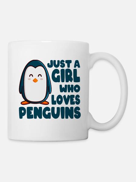 Pinguin - Tasse - Weiß