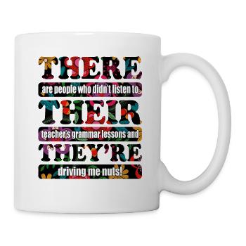 People Who Didn't Listen To Their Teacher's Gramma - Mug - white - Right