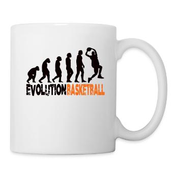 Basketball - Tasse - Weiß - Rechts