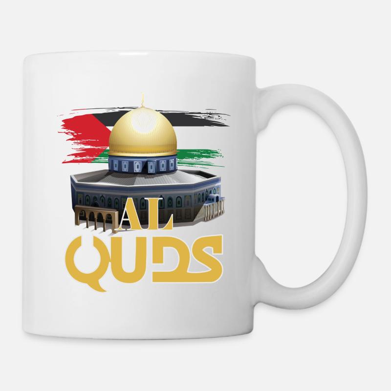 Quds Palästina - Tasse - Weiß