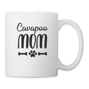 Dog dogs cavapoo birthday gift christmas - Mug - white - Right