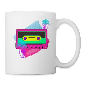 80s party - Mug - white - Right