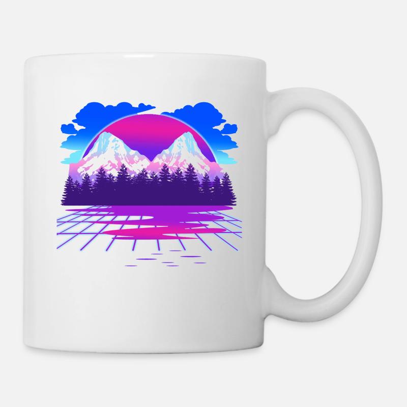 Vaporwave - Mug - white