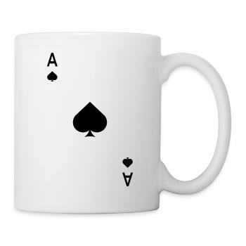 Card Game Playing Card Ace Ace Carnival Carnival - Mug - white - Right