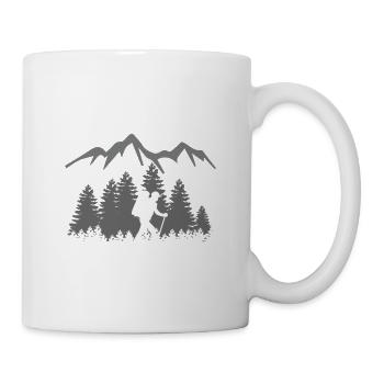 Wandern - Mir reicht´s ich geh wandern - Tasse - Weiß - Rechts