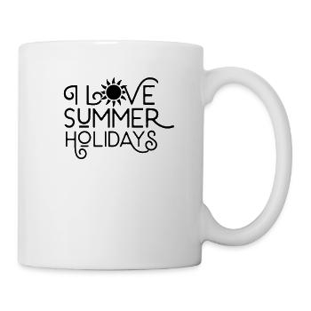 summer holidays - Mug - white - Right