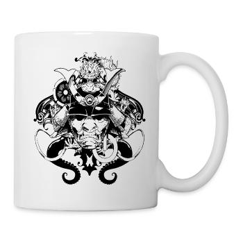 samouraï - Mug blanc - blanc - Droite