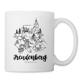 Freudenberg - Siegerland, Allemagne - Mug blanc - blanc - Droite