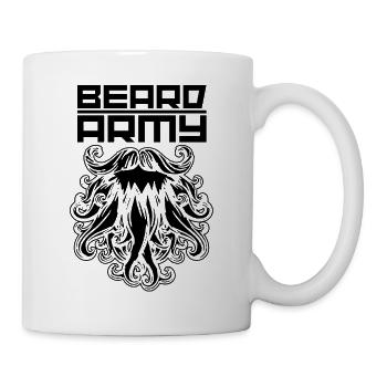 beard army beard arme - Mug - white - Right