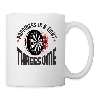 Darts games gift christmas birthday - Mug - white - Right